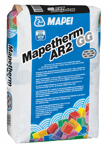 Лепило и шпакловка за вата Mapei Mapetherm AR2 GG, торба 25 кг