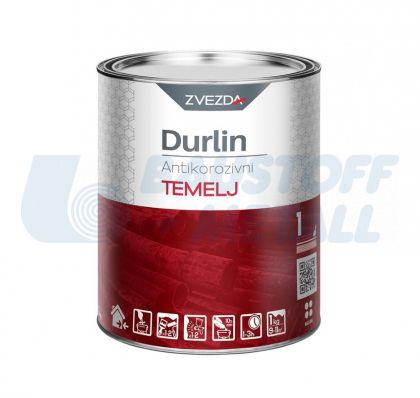 Антикорозионен грунд ZVEZDA DURLIN сив 0.75 л