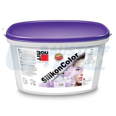 Силиконова фасадна боя Баумит СиликонКолор 14 л
