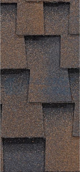 Битумни керемиди BTM Dragon Flex гъвкава SBS премиум клас, цвят медено-кафяв, пакет 3 м²