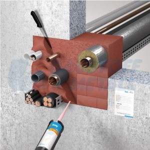 Пожарозащитна пяна Кнауф FPF комплект 6 броя