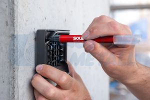 Маркер SOLA DHM за дълбоки отвори с черно устойчиво мастило