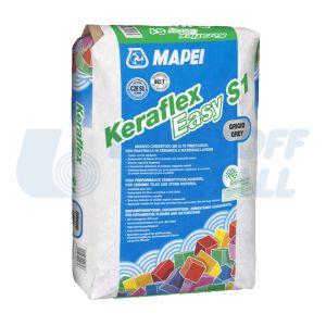 Лепило за плочки Mapei Keraflex Easy S1 сив, торба 25 кг