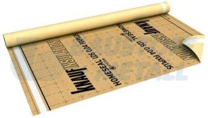 Дифузна паропропусклива мембрана Кнауф LDS 0.04, 1.5 х 50 м, ролка 75 м²