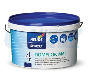 Лак декоративни техники Helios Spektra Domflok lak MAT кофа 2 л