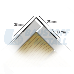  Лента ъгли хартиена STRAIT-FLEX MID-FLEX 38/38 мм ролка 30.5 м