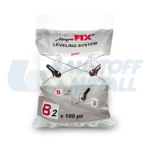 Планка В2 плочки от 8-12 мм фуги 2 мм Магнефикс 100 бр