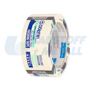 Хартиено тиксо висококачествена маскираща лента BlueDolphin 48 мм 50м