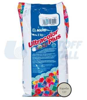 Фугираща смес Mapei Ultracolor Plus 137 кариби, пакет 2 кг