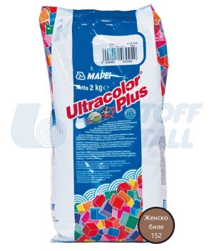 Фугираща смес Mapei Ultracolor Plus 152 женско биле, пакет 2 кг