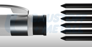 Резервни пълнители за автоматичен строителен молив Knauf графит сиви кутия 6 бр