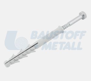 Дюбел за тухла + винт ШЕСТОСТЕН /TTT/ RMS 8x80 кутия 50 бр