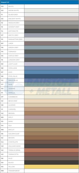 Силиконов уплътнител Mapei Mapesil AC 144 chocolate / шоколад, 310 мл