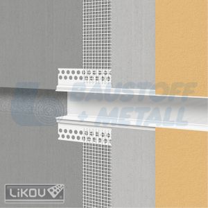 Декоративен PVC профил фуги 20х20 мм 2,5 м