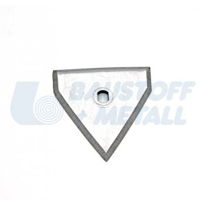 Стъргалка, скрапер триъгълен бояджийски EDMA