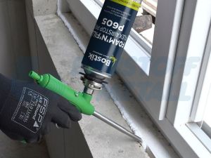 Пяна пистолетна херметизираща Bostik P605 цвят бял 750мл