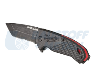Назъбен сгъваем джобен нож Milwaukee Hardline 75 мм