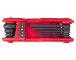 Комплект сгъваеми метрични шестограми 8 бр Milwaukee