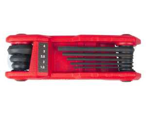 Комплект сгъваеми метрични шестограми 8 бр Milwaukee