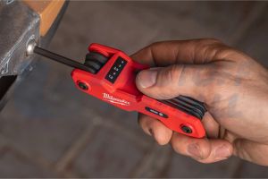 Комплект сгъваеми метрични шестограми 8 бр Milwaukee