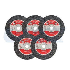 Дискове за метал Milwaukee SCS41 Ø76mm.x1mm - 5 бр