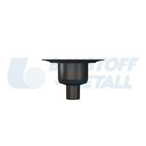 Подов сифон за баня квадратна решетка с вертикално оттичане ВЕДИ DN 50, произведено в Германия, 1 бр