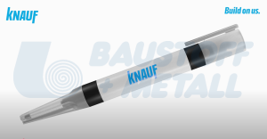 Перманентен маркер Кнауф двустранен черен