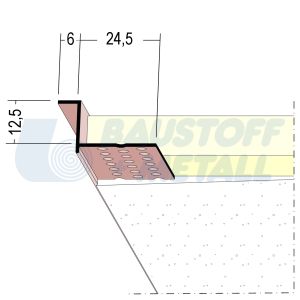 Профил PVC за ГК сенчеста фуга Протектор 37814, дължина 3,05 м