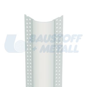 Ъгъл PVC за заоблени ъгли R17 Протектор 03776, дължина 3.05м, оформяне на ъгли за максимална защита на обитателите, произведено в Германия, 1 брой 3,05 м