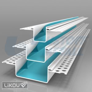 Декоративен PVC профил фуги 50х20 мм 2,5 м, опаковка 20 бр (50 м)