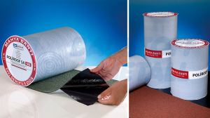 Битумна лента BTM сиво-кафява, 50 см, 10 м.