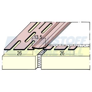 Дилатационен профил ролка Протектор 3750 Protektor Magic Corner Bead, ролка 75 м