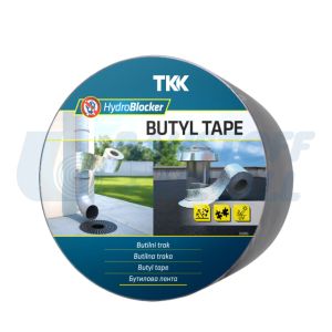 Бутилова лента хидроизолационна алуминиева ТКК Butyl Tape 150 мм 10 м