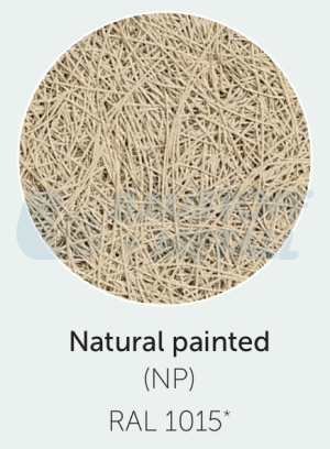 Пано Cewood CW-W15S NP Superfine natur цвят бежов P0 с прав борд 600/600 15 мм, 1 бр.