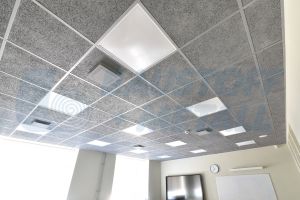 Пано Cewood CW-W15S GP Superfine Gray цвят сив P0 с прав борд 600/600 15 мм, 1 бр.