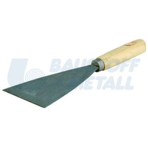 Шпакла с дървена дръжка 60 мм