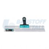 Назъбена шпатула за саморазливен се под 6 мм