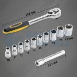 К-т Тресчотка с камъни и удължител 12 бр.