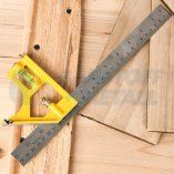 Прав комбиниран ъгъл с нивелир 300 мм