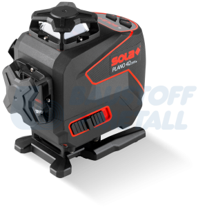 Линеен лазерен нивелир Sola Plano 4DGreen с батерии, зарядно и куфар