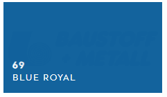 Алкидна боя за метал Kraft Hard & Gloss, 69 кралско синьо, 0,65 л
