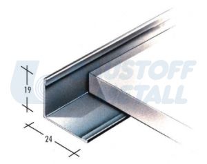 Профил растерен Knauf Armstrong L 19/24 черен - 3,00 м