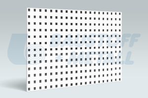 Кнауф Cleaneo Akustik квадратна перфорация 12/25 Q, размери 1200/2000мм, черен воал, кант UFF, лист 2.4 м²