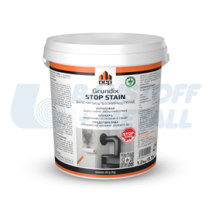 Запечатващ и блокиращ грунд DCP Grundix Stop Stain 1,2 кг