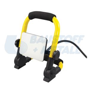 Работна лампа 10W 1000lm 6500K със стойка IP44 220V с кабел H05RN-F 3x1mm2 2,5 метра Commel
