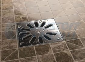 Решетка за сифон баня квадрат ВЕДИ Fundo Fino 1.1, 1 бр