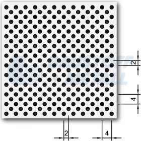 Метален таван Арм 600/600 Tegular 2 Rd1522  9010, 5.76 м²