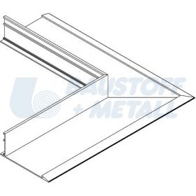 Ъгъл външен Армстронг за L- профил, 1 бр