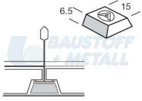 Подложка Армстронг PVC за Т 15, 1 бр