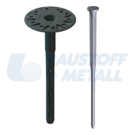Дюбел за топлоизолация с пластмасов пирон 10/100 , 1 бр